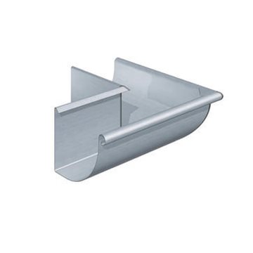 Rheinzink arkitekt kvartrund zink gæring udvendig - Vælg variant