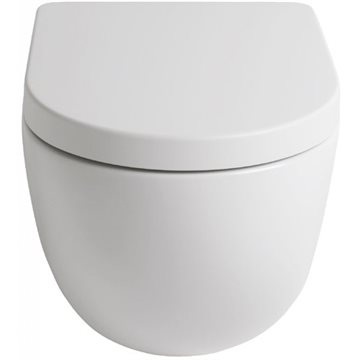 Lavabo FILE Rimless 2.0 væghængt toilet uden skyllekant i Mat hvid