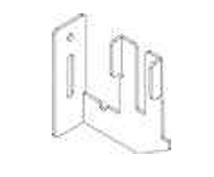 Stelrad vægbæring til Planar Plinth D Type 33 højde 200 mm (1 stk)