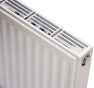 Stelrad Compact ALL IN enkeltplade radiator, højde 600 mm - fås i flere størrelser