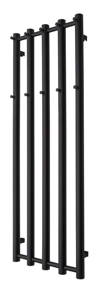 TVS KIRO håndklædetørre 1400 x 515mm, Sort