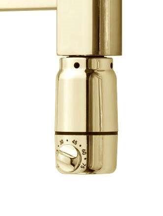 TVS PLUS LINE El-patron 300 w m/afbryder, termostat i messing / Guld (PVD)