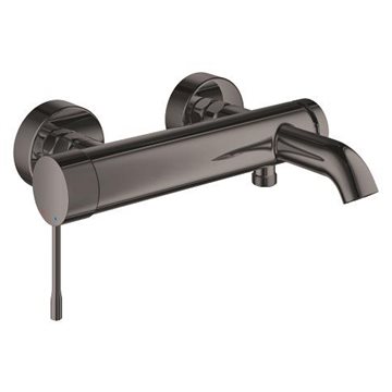 Grohe Essence Etgrebsbatteri til kar & brus,  Poleret Hard Graphite