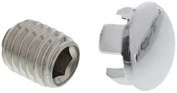 Blanco reservedele - Nr. 2 - Skrue med krom kappe, Blanco Linus/Filo