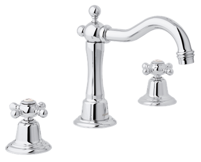 Damixa Tradition 3-hulsbatteri 160 mm tud, krom