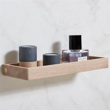 Andersen Furniture SHELF 10 Hylde i lakeret egetræ 32 x 12 x H3,5 cm