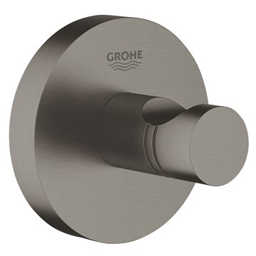 Grohe Essentials håndklædekrog - Børstet Hard Graphite
