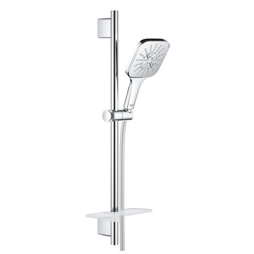 Grohe Rainshower Smartactive 130 Cube 3 sprays brusesæt i krom