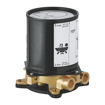 Grohe monteringssæt karudløb fritstående 