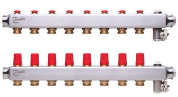 Danfoss SSM fordelerrørsæt 8 kredse