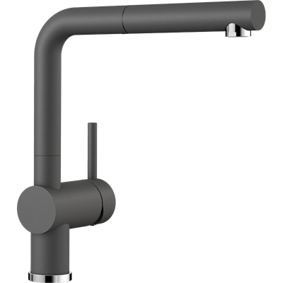 Blanco Linus-S køkkenbatteri med udtræksbruser - I klippegrå