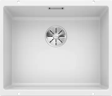Blanco Subline 500-U UX køkkenvask 53x46, Silgranit hvid