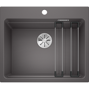 Blanco Etagon 6 UXI køkkenvask 60x51cm i klippegrå