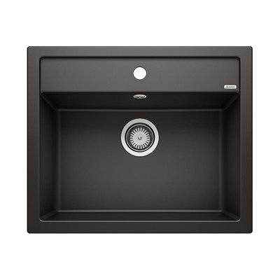 BLANCO DALAGO 6 UX køkkenvask 61,5x51cm i sort Silgranit