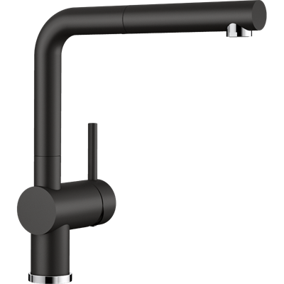 Blanco Linus-S køkkenarmatur med udtræk - I sort