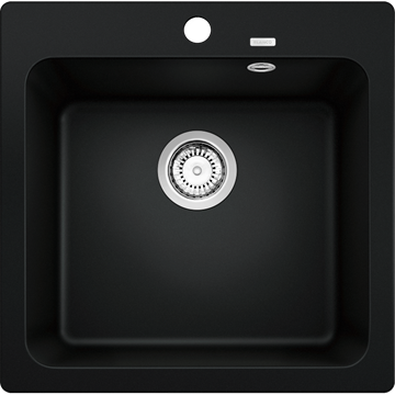 Blanco Naya 5 UX Køkkenvask 51,5x51 cm i sort