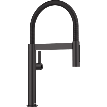 Blanco Culina-S II mini køkkenbatteri med bruser i mat sort