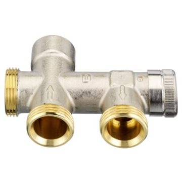 Danfoss Fordelerhus med gulvtilslutning 1/2"