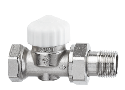 TA Calypso Exact ligeløbende radiatorventil 1/2" DN15