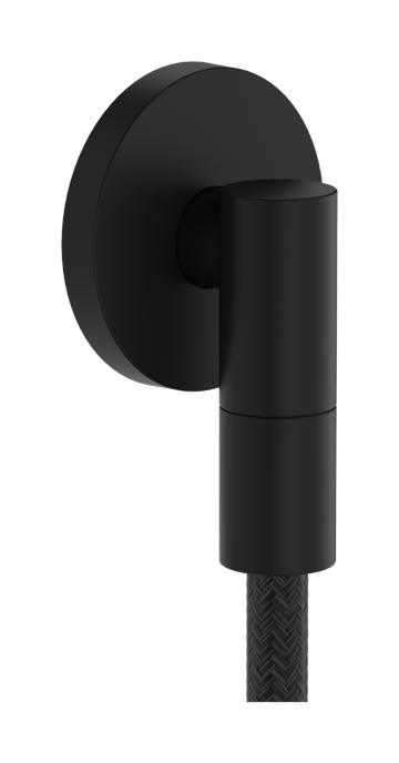 hansgrohe FixFit Fine S Slangeudtag med kontraventil i mat sort