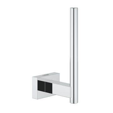Grohe Essentials Cube reserve toiletrulleholder i krom