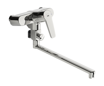 Oras Saga Kar- og bruserbatteri 3942, krom