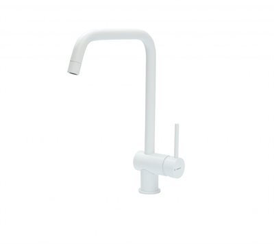 Newform XT køkken blandingsbatteri med J-tud i mat hvid