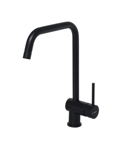 Newform XT køkken blandingsbatteri med J-tud i mat sort