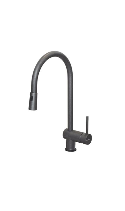Newform XT Køkkenarmatur med svingbar og justerbar tud - Antracit granit