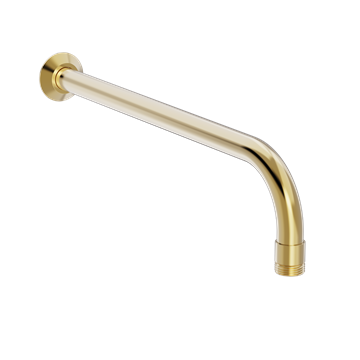 TONI Copenhagen brusearm, 3/8" bruserør, fremspring 400 mm - Messing