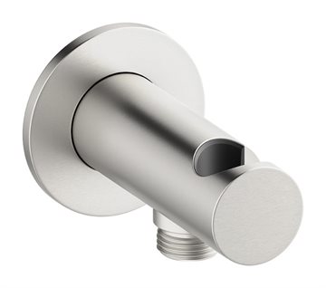 Damixa slangeudtag med bruseholder Steel PVD