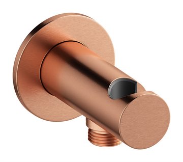 Damixa slangeudtag med bruseholder Børstet Kobber PVD