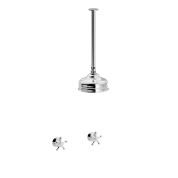 TONI Copenhagen Christiansborg brusearmatur for indbygning  - Krom - 49.081.000