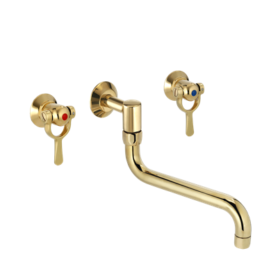 TONI Copenhagen SP indbygningskøkkenbatteri, S200mm svingtud - Vælg farve