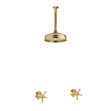 TONI Copenhagen Christiansborg brusearmatur for indbygning  - Messing - 49.081.555