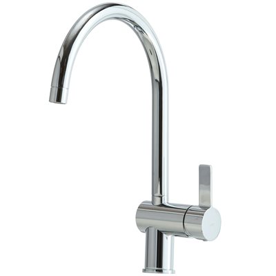 LAVABO Kubus 180 Køkkenarmatur med C-tud i Krom