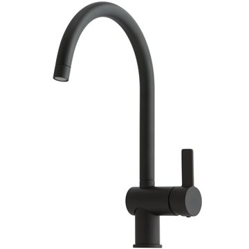 LAVABO Kubus 180 Køkkenarmatur med C-tud i Matsort