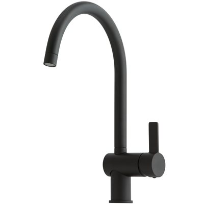 LAVABO Kubus 180 Køkkenarmatur med C-tud i Matsort