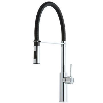 LAVABO Kubus 020 prof Køkkenarmatur m/håndbruser i Krom/matsort