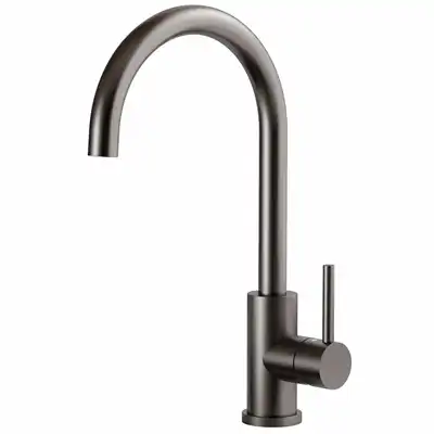 Lavabo Kubus 140 RS Round køkkenarmatur i PVD Gunmetal