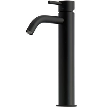 LAVABO Mira 050 Højt håndvaskarmatur i Matsort