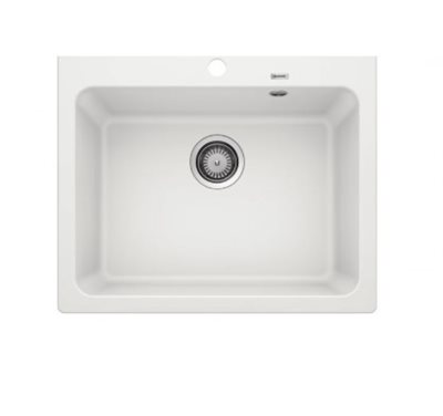 Blanco Naya 6 UX Køkkenvask 61,5x51 cm i Hvid Silgranit