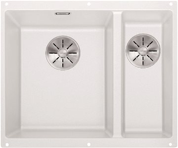 Blanco Subline 350/160-U - Keramisk porcelænsvask t/køkken i hvid