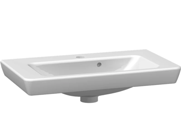 Dansani Lotto vask 65 cm i porcelæn - hvid