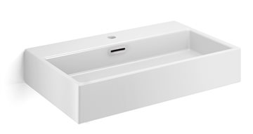 Lineabeta Quarelo porcelænsvask 70x42x13, hvid (53710,09)