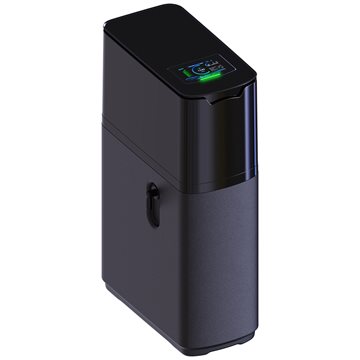 Aqua Danmark Touch SOFT 9. Kapacitet til 6 personer, sort