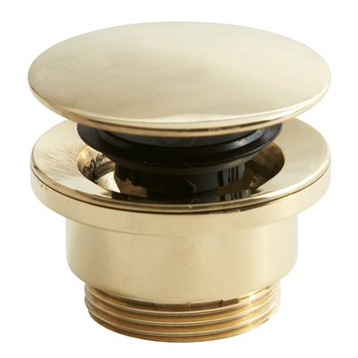 LAVABO Luna Universal Pop-up bundventil i Natur messing