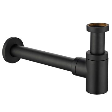 LAVABO Luna Vandlås t/vægmontering i Matsort