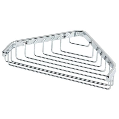 LAVABO Luna Hjørnetrådkurv i Krom