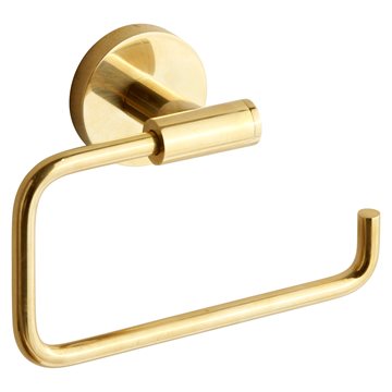 LAVABO Luna Toiletpapirholder u/låg i Natur messing